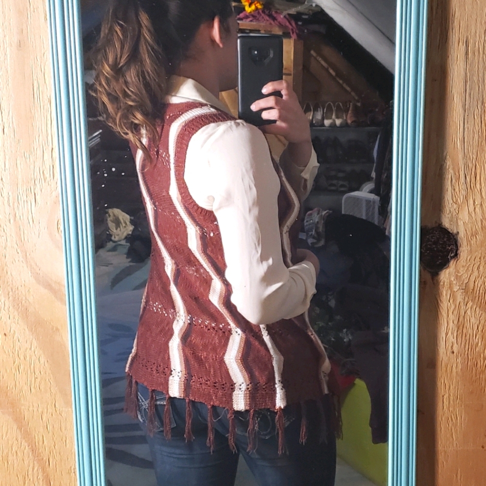 Chic western vintage cardigan